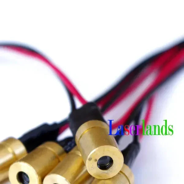 5pcs 6x10mm Mini Dot Infrared IR Laser Diode Module 780nm 3mw w/ Driver-in