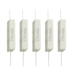 10PCS Cement Wirewound Resistor 5W 10W Non-Inductive BPR56 Series 0.01R–10K  10W 2R 10W 100R 5W 0.25R