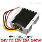 24V to 12V 30A 10A 15A 20A Battery Buck Regulator 12V Car Power Supply DC DC Converter Step Down 24 Volt Reducer