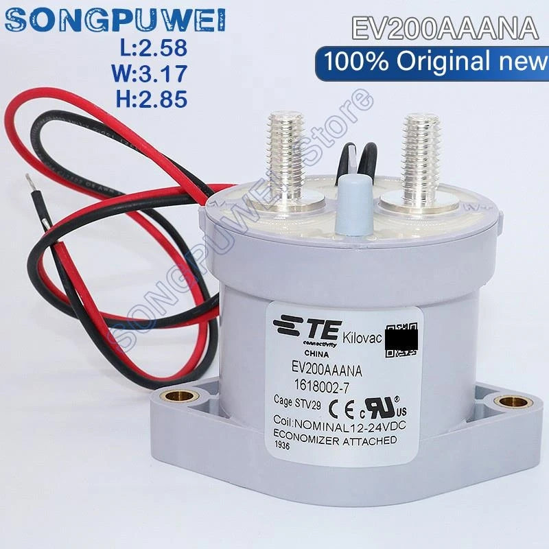 EV200AAANA EV200HAANA LEV100A4ANG Automotive Relays TE 12V-24VDC 500A 900V High Power High Voltage Contactor 100% Original New