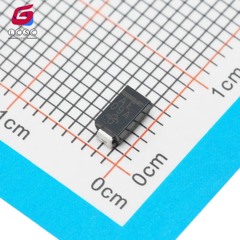 20-100Pcs Original SMAJ5.0A-E3/61 SMA(DO-214AC) SMD Transient Voltage Suppressors 5V Electrostatic Surge Protection TVS Diode AE