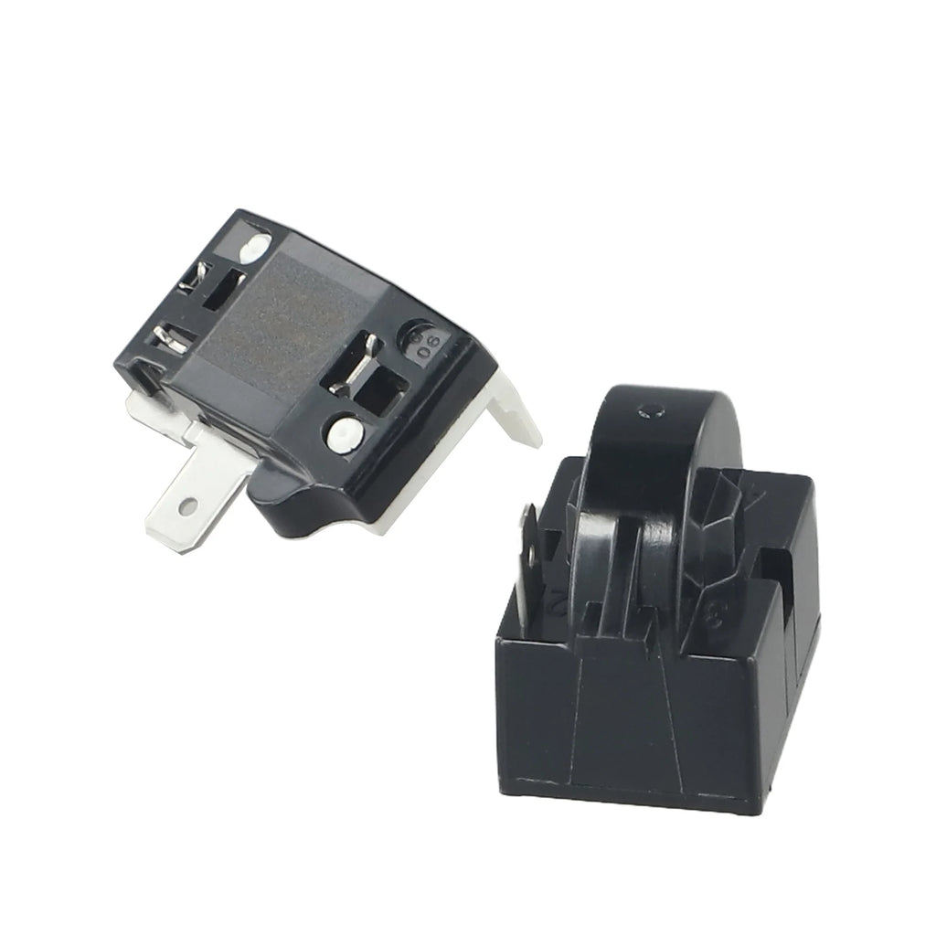 Starting Relay Refrigerator PTC Starter Relay Replacement 1/2/3/4Pins 12ohm Compressor Overload Protector