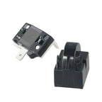 Starting Relay Refrigerator PTC Starter Relay Replacement 1/2/3/4Pins 12ohm Compressor Overload Protector