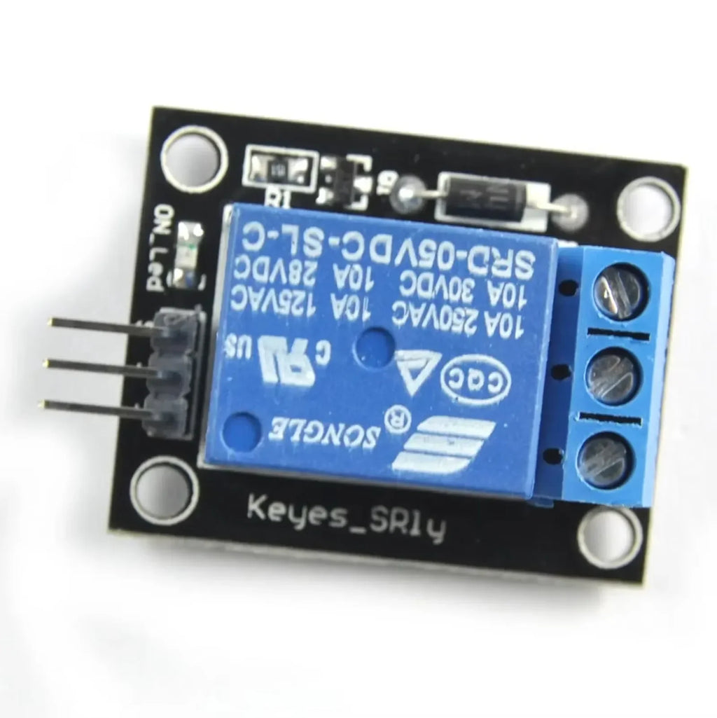 5PCS 1 Channel 5V Relay Module SRD-05VDC-SL-C Low Level Trigger for Arduino PIC AVR Smart Home DIY Projects