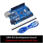 UNO R3 Official Box ATMEGA16U2 / UNO+WiFi R3 Original ATMEGA328P Chip CH340G For Arduino UNO Development Board WeMos ESP8266