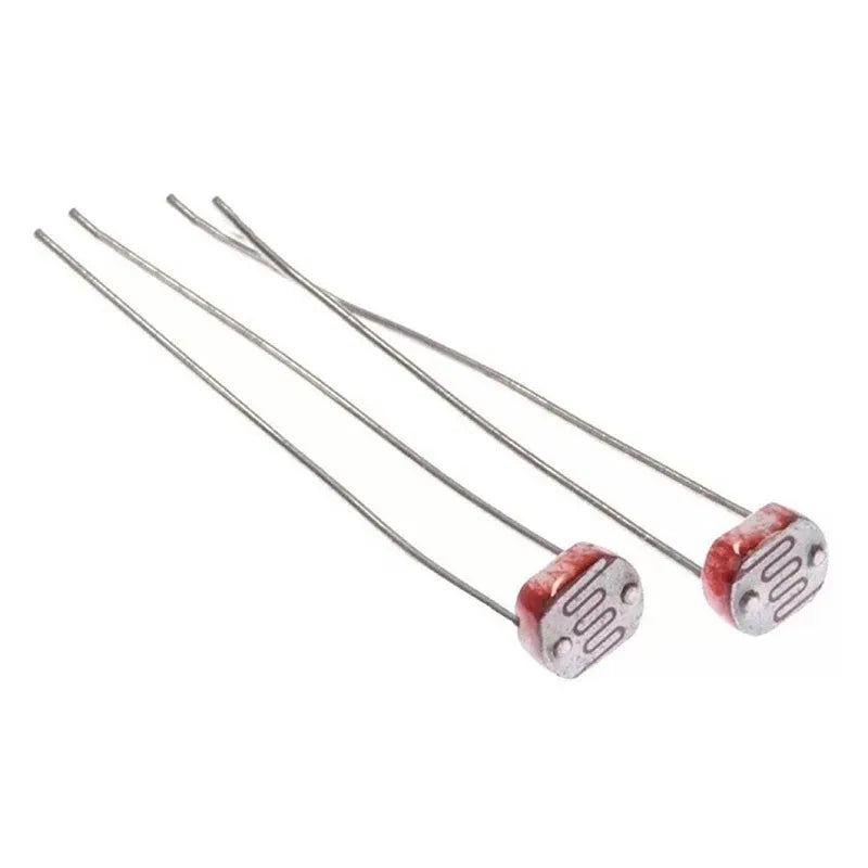 100PCS/lot  LDR Photo Light Sensitive Resistor Photoelectric Photoresistor 5528 GL5528 5537 5506 5516 5539 5549 For Arduino