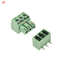 5/10Set 15Edg 2/3/4/5/6/7/8/9 Pin Right Angle Screw Terminal Block Connector 3.81mm Pitch Plug+Pin Header Socket 2p 3p 4p 5p 6p