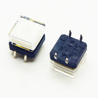 10Sets 12x12x10mm Tact Switch With Plastic Caps Momentary Tactile 4PIN SMT DIP Push Button Switch Micro Key Button