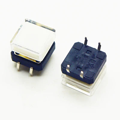 10Sets 12x12x10mm Tact Switch With Plastic Caps Momentary Tactile 4PIN SMT DIP Push Button Switch Micro Key Button