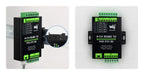 Waveshare 4 Channels RS485 Independent Operation, 4-Ch RS485 To RJ45 Ethernet Serial Server Optional PoE Function