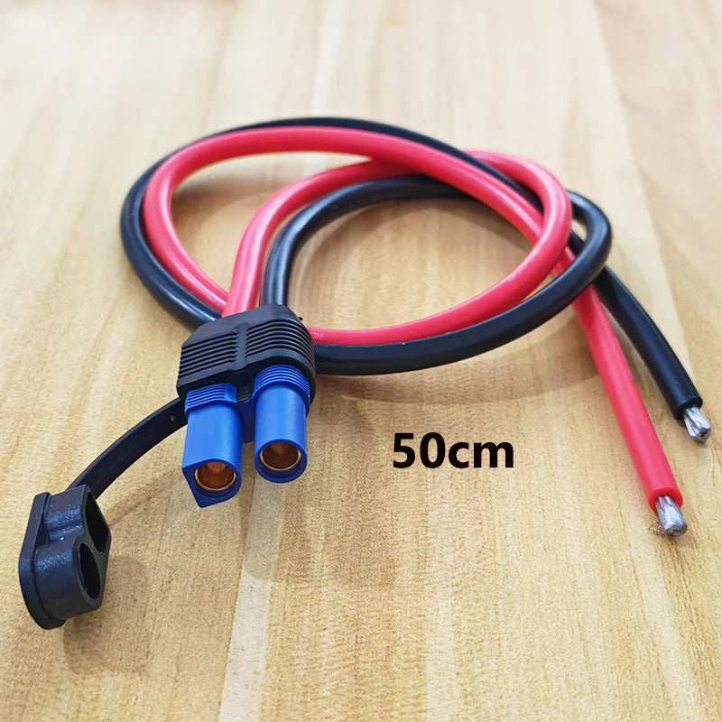EC5 Male Female Plug High Current 10AWG Silicone With Waterproof Extension Power Cord Car Model Airplane Emergency Starter Cable