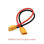 RC Battery Charger 18 AWG 16AWG 12AWG 10AWG XT60 XT90 EC5 Plug Male Female Extension Cable Wire Connector 10CM/20CM/30CM