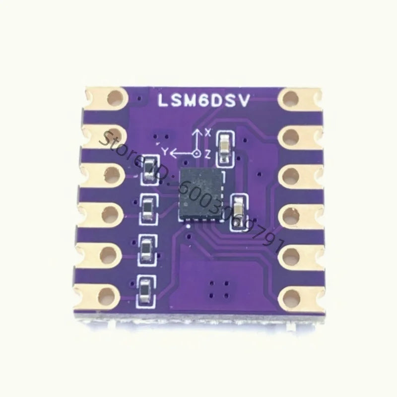 LSM6DSV module 6-axis inertial sensor accelerometer gyroscope module, suitable for motion tracking and Smol SlimeVR