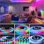 WS2812B  Led Strip 5v  30/60/74/96/144 Leds Smart RGB Pixel Strip Black/White PCB IP30/65/67 WS2811 IC Led Light 1m/2m/3m/4m/5m