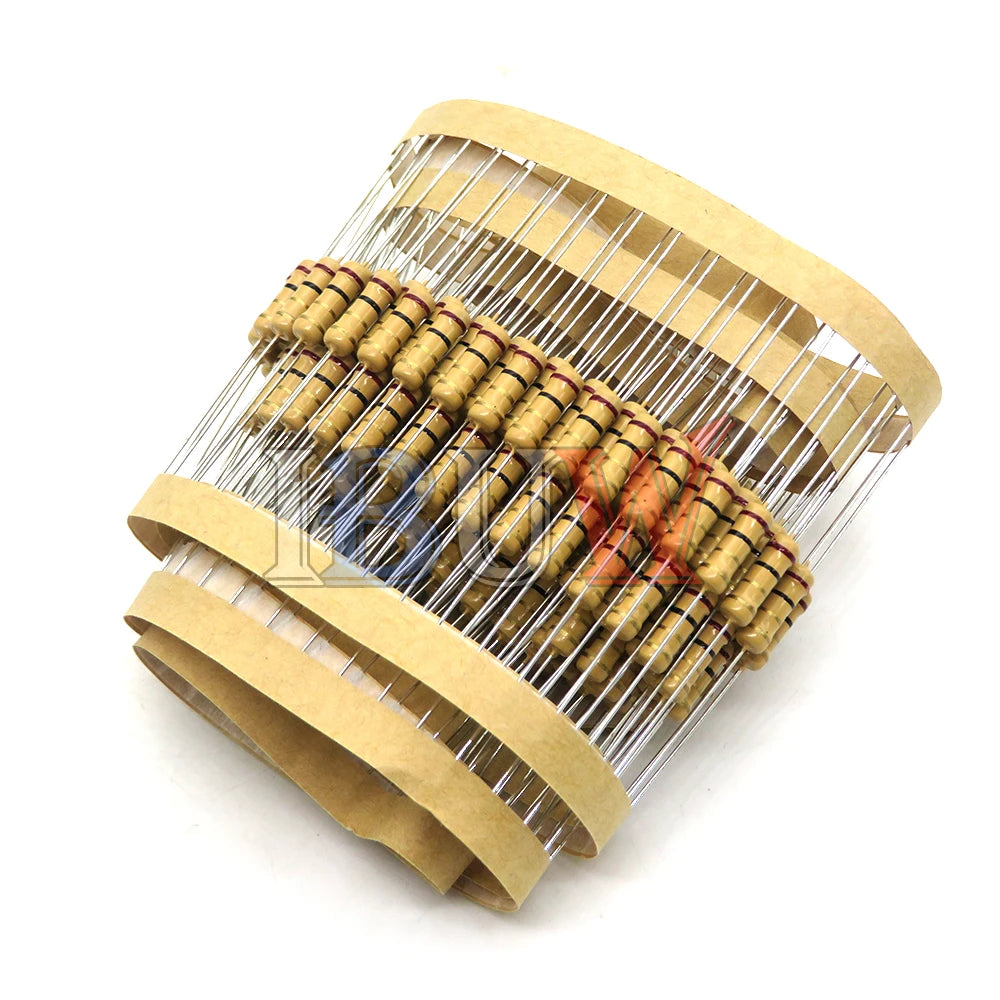 20pcs 2W Carbon Film Resistors 5% 1R ~ 1M 2.2R 4.7R 10R 22R 47R 100R 220R 470R 1K 10K 100K 2.2 4.7 10 22 47 100 220 470 ohm