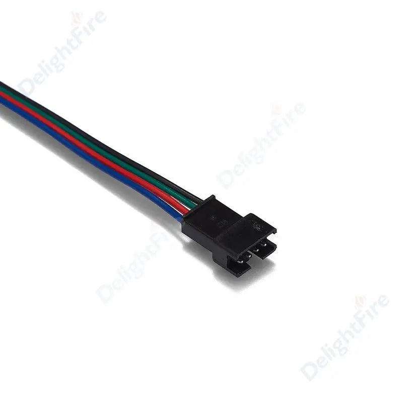 SM JST Connector Cable 22 20AWG Male Female 2/3/4/5/6Pin 12V LED Connectors For Pixel WS2812B RGB LED Strip Light Lamp Driver