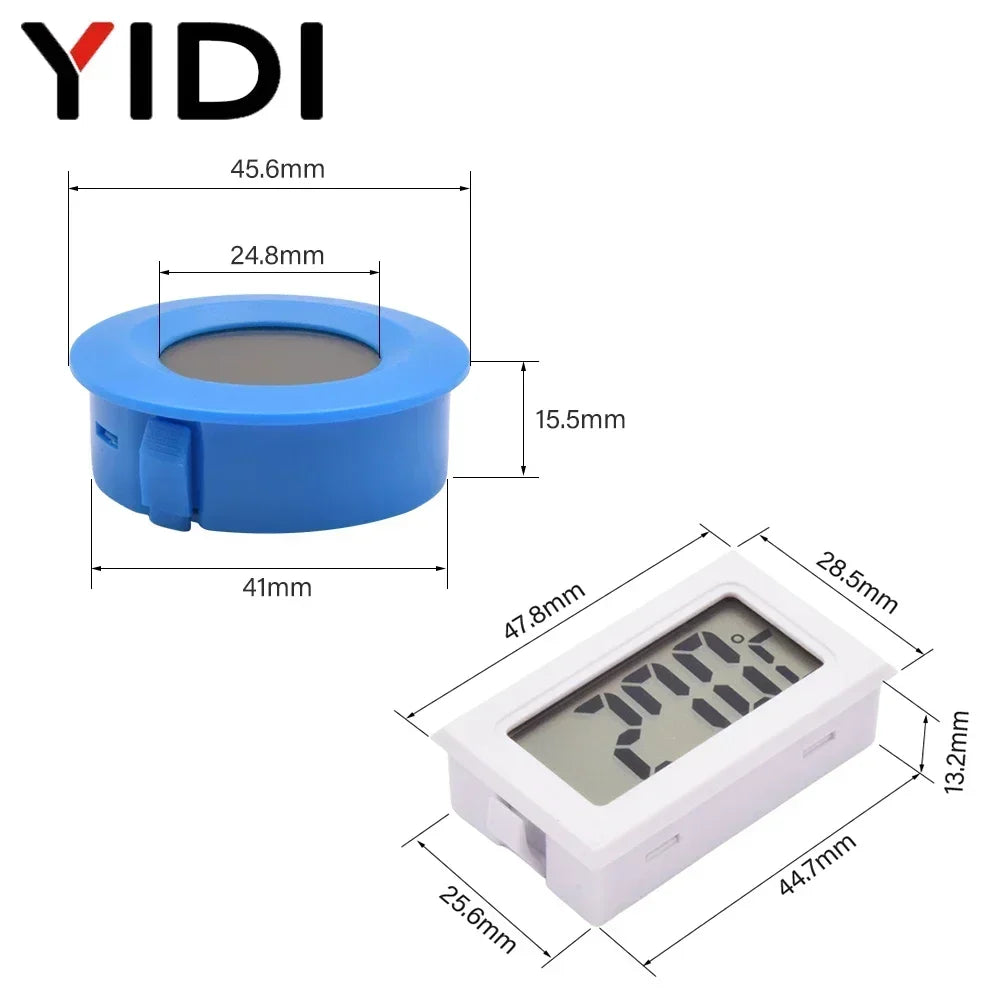 Mini Digital LCD Temperature Sensor Gauge Humidity Meter Tester Detector Home Measurement Thermometer Hygrometer Indoor Outdoor