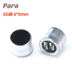 10PCS/LOT Microphone 6*5mm  6*2.2 9*7 4.5*2.2mm  MIC Condenser Electret Pickup 6x5mm 9x7mm 4.5x2.2mm 6x2.2mm MP3 Accessories