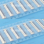1/2/5/10pcs 0.4mm Pitch 40Pin High Density Micro Thin FPC Connector Mini Coaxial Screen Cable Replacement Interface