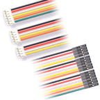 10PCS Dupont Line to SH1.0/MX1.25/ZH1.5/HY2.0/PH2.0/XH2.54 Cable 1P Female 2/3/4/5/6/P 20CM  26AWG 28AWG Jumper Wire