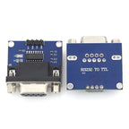 1/3/5Pcs MAX3232 RS232 to TTL Serial Port Converter Module DB9 Connector MAX232 For Arduino Javino