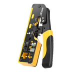 ZOERAX RJ45 Ethernet Crimping Tool for CAT8 Cat7 Cat6a Cat6 Cat5e Ethernet Connectors with wire stripping and cutting functions