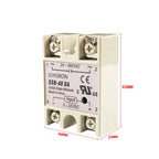 SSR-25DA SSR-40DA SSR-60DA SSR-25AA 40AA 40DD Solid State Relay SSR 10A 25A 40A 60A Module Relay for PID Temperature Control
