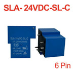 5 PCS Power Relay SLA Series SLA-05V 09V 12V 24V 48VDC-SL-A -C 4 Pin 5 Pin 6 Pin 30A T90 for Electronic Components Market