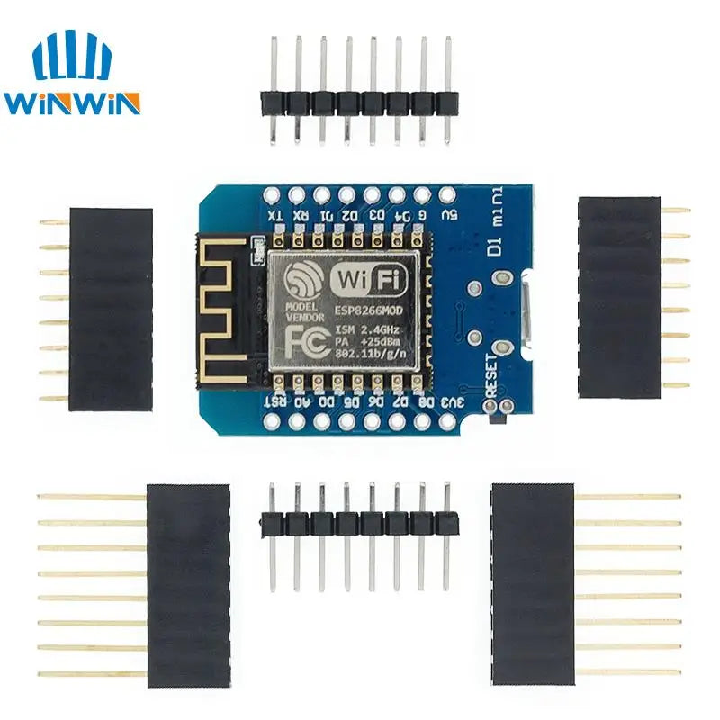 ESP8266 ESP-12 ESP-12F CH340G CH340 V2 USB WeMos D1 Mini PRO V3.0.0  WIFI Development Board NodeMCU Lua IOT Board 3.3V With Pins