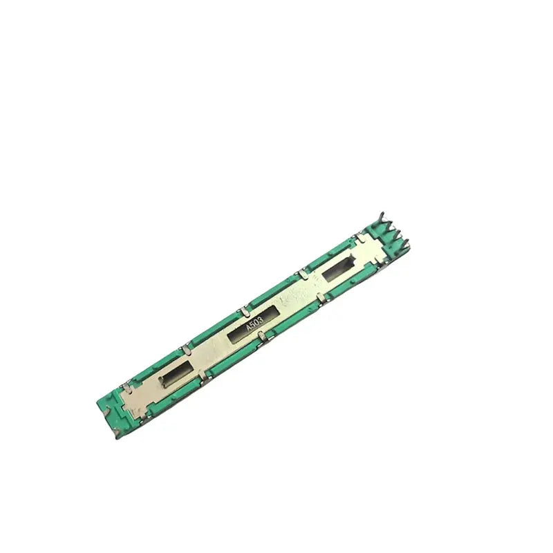 5PCS Straight Slide Liner Potentiometer Mixer Fader Variable Resistors B103 10K Ohm 75mm Dual Channel Fader A10K A20K A50K D10K