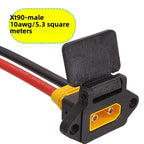 QS8-S Power Charging Plug XT90 Male Female Diamond Shell XT90S Anti-fire Electric Vehicle Lithium Battery Modification Interface