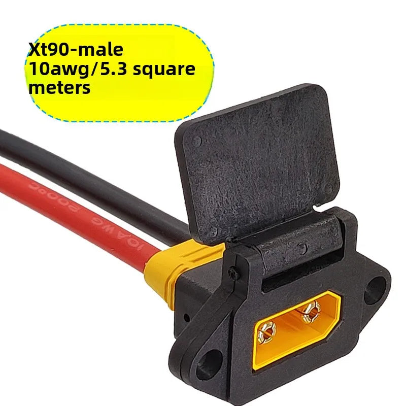 QS8-S Power Charging Plug XT90 Male Female Diamond Shell XT90S Anti-fire Electric Vehicle Lithium Battery Modification Interface