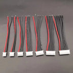 5Pcs JST XH 1S 2S 3S 4S 5S 6S 7S Lipo Battery Balance Charger Cable IMAX B6 Connector Plug 22AWG Silicone Wire 10cm 20cm