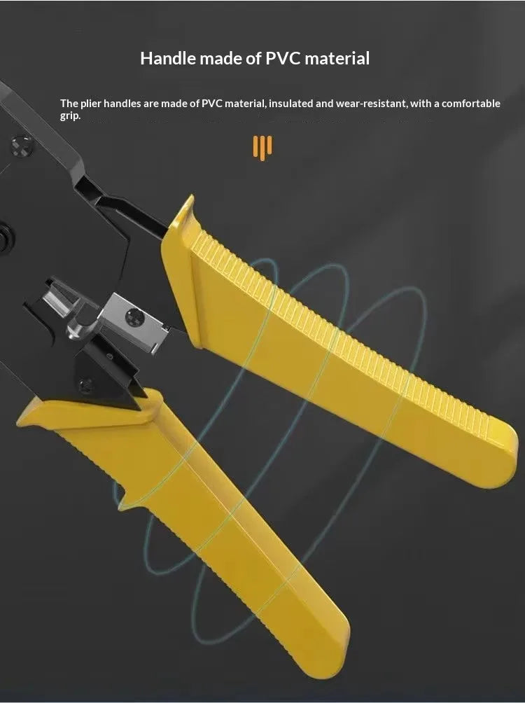 Special Cata7 Crimper Tool Network For Handmade RJ11 RJ45 4P4C 8P8C Multifunction Modular Plugs Cata7 10G/Gigabit RJ45 Connector