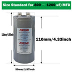 CD60 With Terminals AC Motor Starting Capacitor 125V 250V 50uF 150uF 200uF 250uF 800uF 1000uF 1200UF for Electrical Equipment