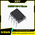 XRY 20-50PCS Integrated Circuits NE555 NE555P 555 DIP-8 Timers IC Chip Precision DIP-8