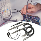 2-10PCS P6100 BNC Oscilloscope Probe Kit High Precision Scope Analyzer Alligator Clip Probes Test Leads 100MHz Oscilloscope Part