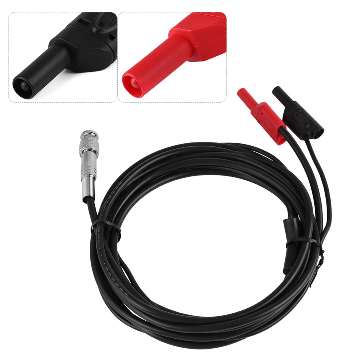 Auto Test Line Heavy Duty Auto Test Leads 3 Meter HT30A Heavy Duty Auto Test Line  BNC to Banana Head Adapter Cable
