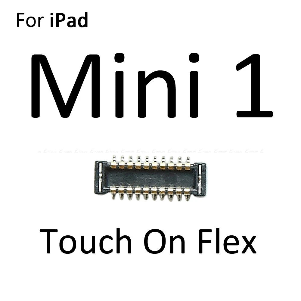 FPC Connector For iPad mini 1 2 3 4 5 Lcd Digitizer Touch Screen Connector Clip On Motherboard Main Board Flex Cable