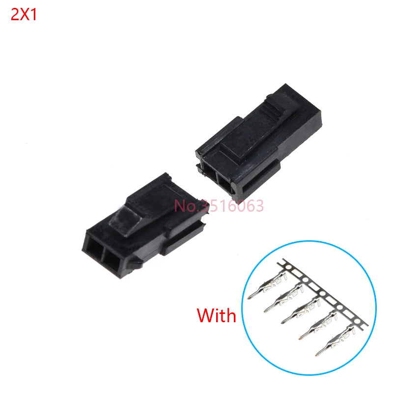 10sets Female MX3.0 3.0mm Pitch Micro-Fit 3.0 Connector Housing 2*1/2/3/4/5/6/8/10/12 Pin shell Terminal Molex 43020 2P/3P/4P/5P