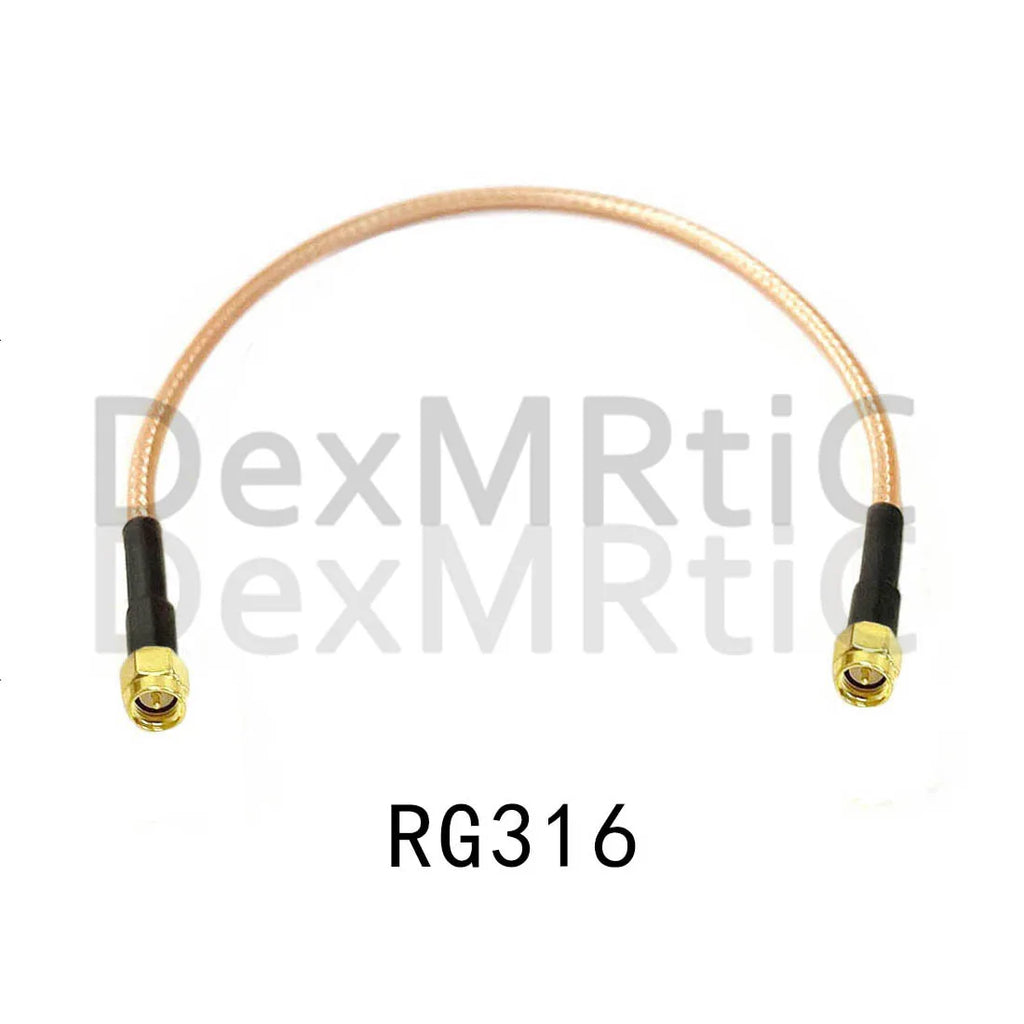 SMA Male to SMA Male Plug Jack RF Connector Pigtail Extension Cable RG174 RG178 RG316 RG58 RG142