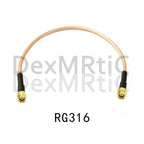 SMA Male to SMA Male Plug Jack RF Connector Pigtail Extension Cable RG174 RG178 RG316 RG58 RG142