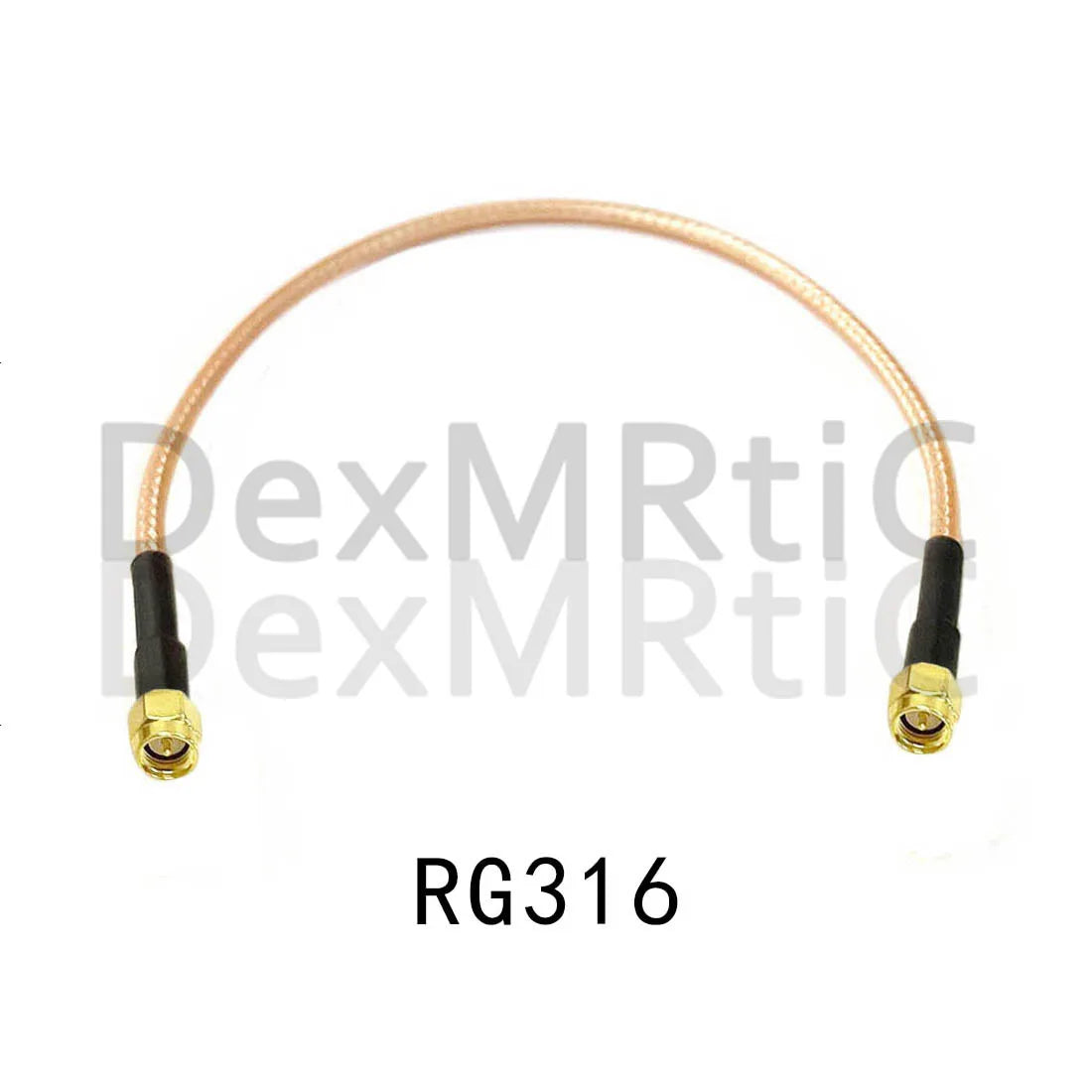 SMA Male to SMA Male Plug Jack RF Connector Pigtail Extension Cable RG174 RG178 RG316 RG58 RG142