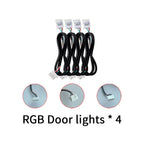 Full Colors Streamer Symphony RGBIC Ambient Light Accessories 3 wire LED Strip (RGB Door/Storage/Footlight 4 wire) "LED Lamp"App