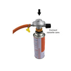 Low Pressure Gas Regulator Adjustable Flow Low Pressure Propane Regulator Barb Hose Connection 7/16 Inch Disposal Bottle Valve