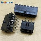 10PCS MX3.0mm Right Angle RA 90D 43045-AW Small 5557 Double Row 2x1/2/3/4/8pin PCB Control Circuit Board Wafer Connector