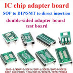 5PCS PCB Board SMD Turn To DIP Adapter Converter Plate SOP 8/16/14/20/24/28P SOT89 SOT23 SOT223 TO DIP SOP/MSOP/TSSOP