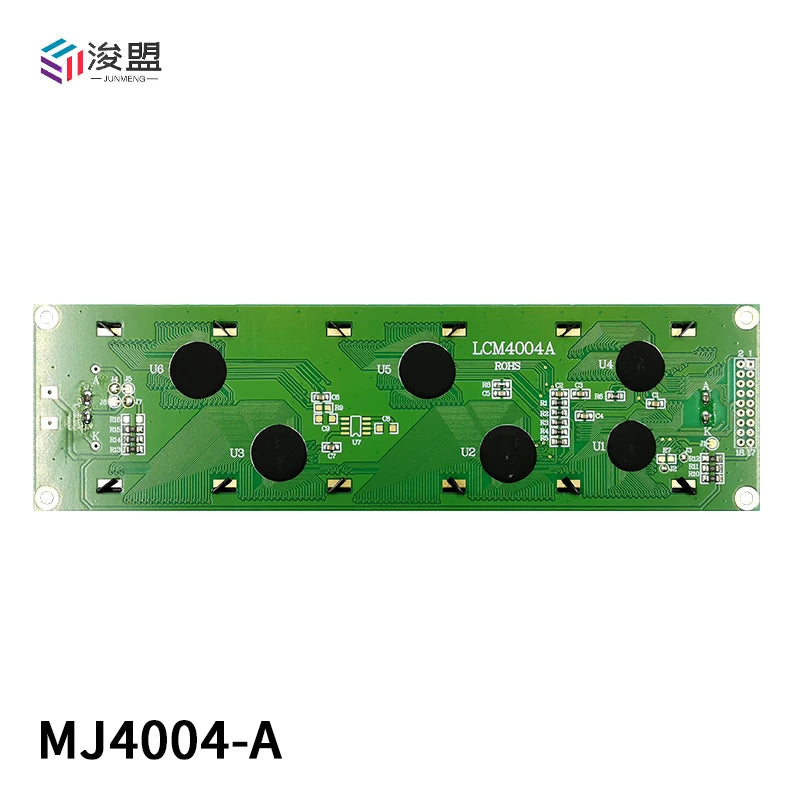 Cob Large 40x4 Character 18 Pin 8 Bit Parallel 5.0v Yellow Green Display Module 4004 16x2 Panel LCD Screen