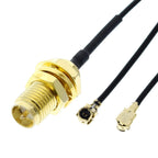 TZT SMA Connector Cable Male to uFL/u.FL/IPX/RF Or NO Connector Coax Adapter Assembly RG178 Pigtail Cable 1.13mm