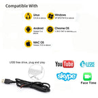 16MP USB Camera,Housing Webcam Ultra HD 4656X3496,IMX298 With 2.8-12mm 5-50mm Manual Varifocal Lens,Window Linux Android Mac